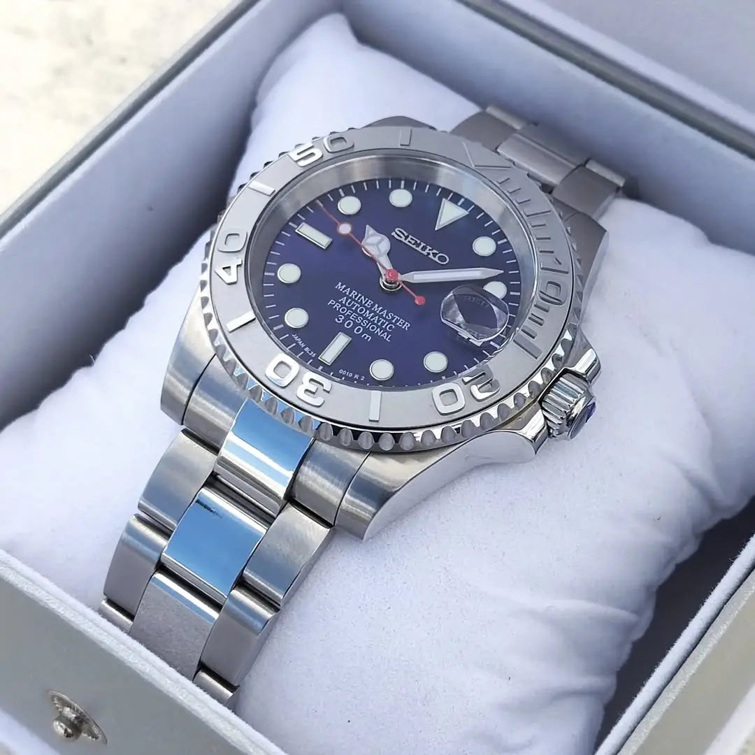 Montre Seiko mod Master Bleue Ma boutique