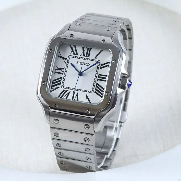 Montre Seiko mod Santos Blanche Ma boutique