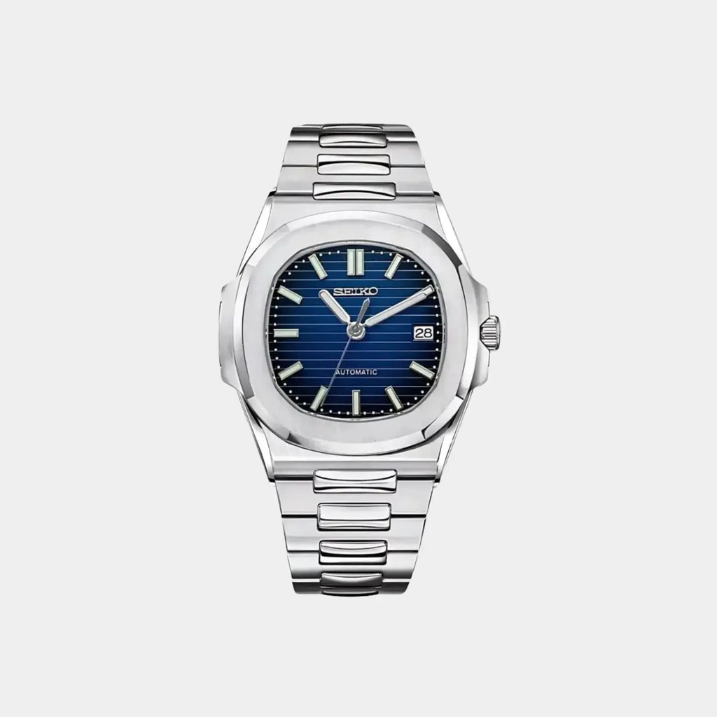 Montre Seiko mod Nautilus Bleue Ma boutique