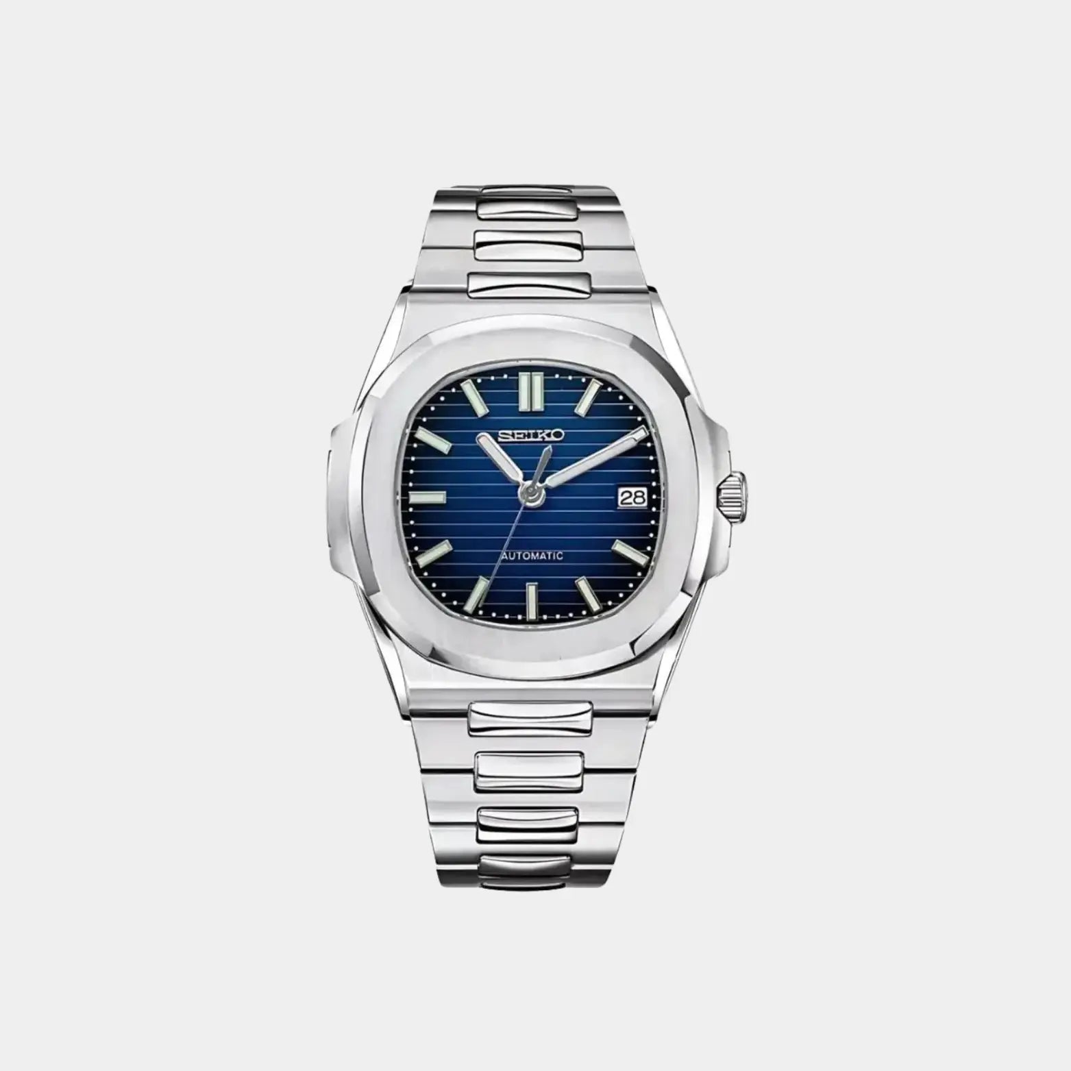 Montre Seiko mod Nautilus Bleue Ma boutique