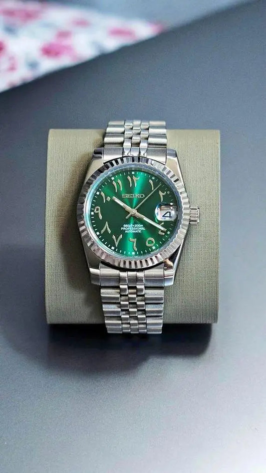 Montre Seiko mod Arabic Verte Ma boutique